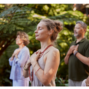 Yoga Walk and Breath im Grossen Garten Thalheim